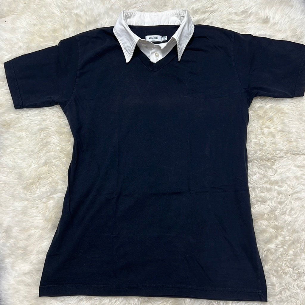Moschino Jeans Mens Short Sleeve Shirt